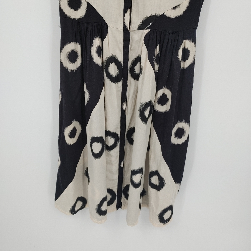 Lil Two Tone Color Block Print Dress - Picture 3 of 9
